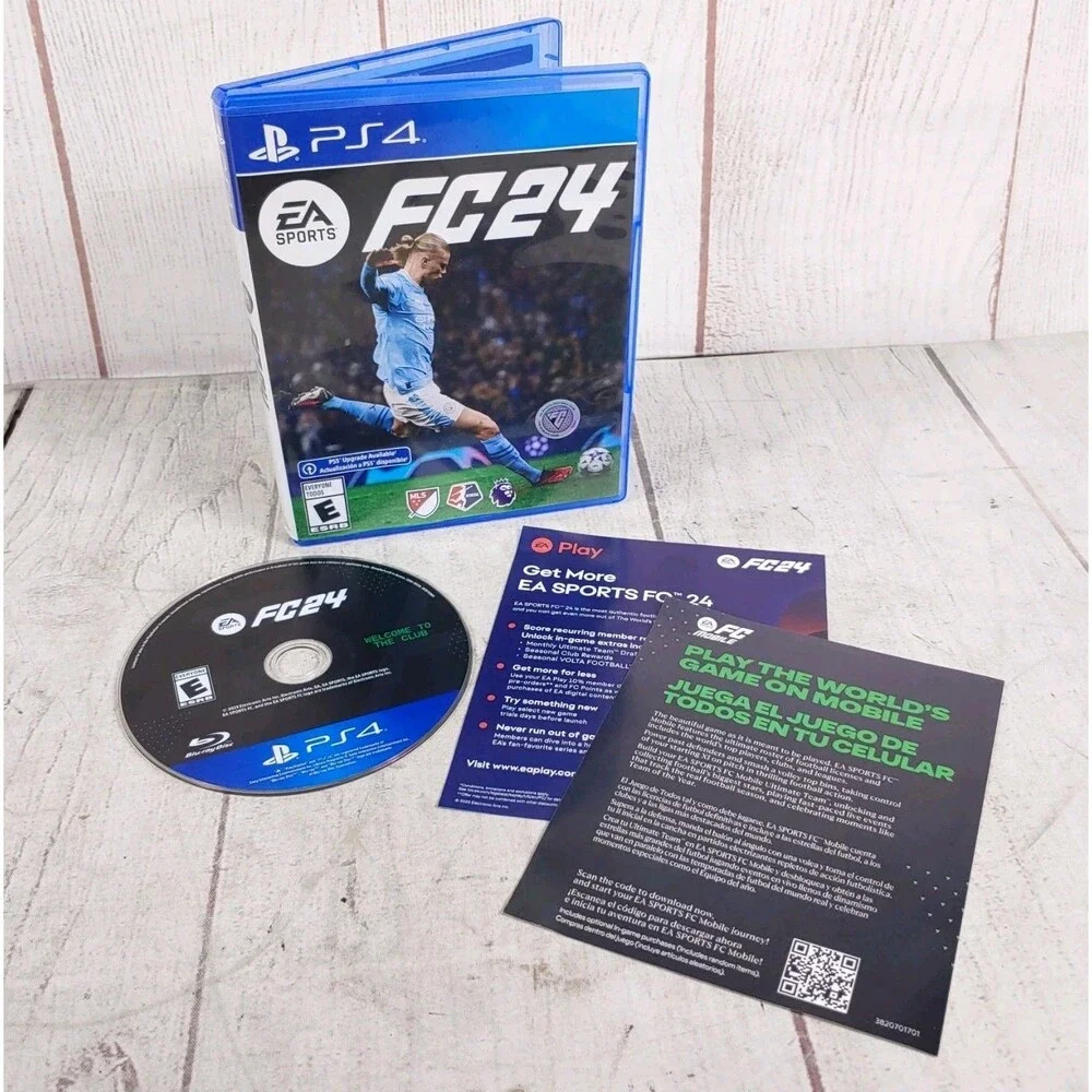 EA Sports FC 24 - Sony PlayStation 4 PS4 TESTED & WORKING, Fifa Soccer World Cup